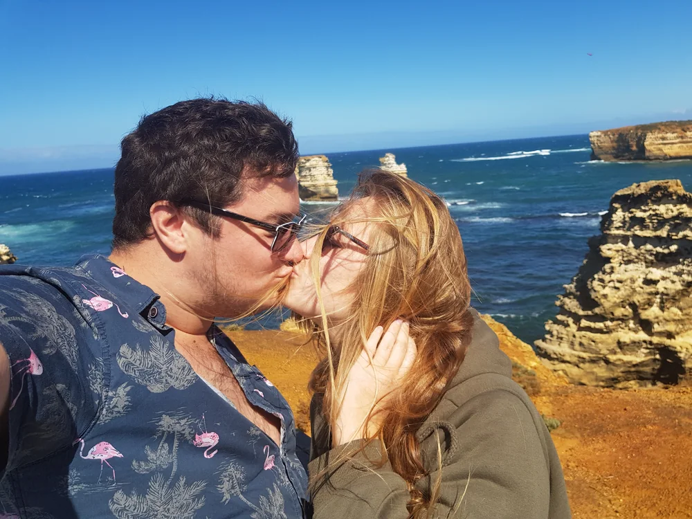 Cara and Joe, founders of DigiGuestbook